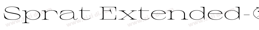 Sprat Extended字体转换